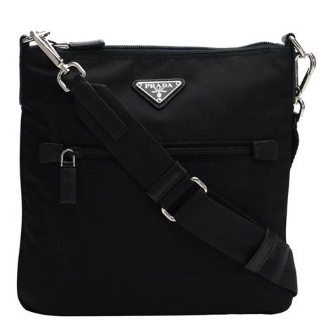 prada crossbody bag nylon black|prada nylon crossbody bag small.